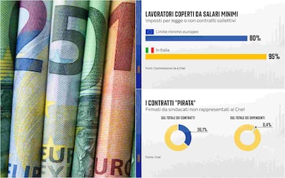 Salario minimo, dai contratti alle retribuzioni: situazione in Italia