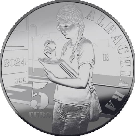 La moneta dedicata ad "Albachiara"