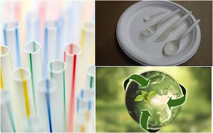 Stop plastica, arriva credito d’imposta per cannucce e bicchieri green