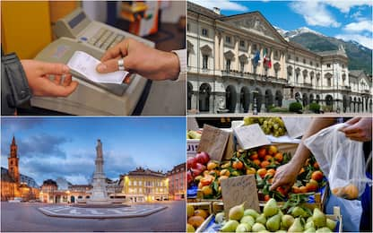 Prezzi, è Aosta la città più cara. Bolzano prima per spesa alimentare