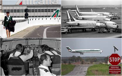 Alitalia, cadute e rinascite: la storia dal primo all'ultimo volo