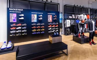 Lo Store di Mosca della Nike, 25 maggio 2022. ANSA/ UFFICIO STAMPA NIKE ++ HO - NO SALES EDITORIAL USE ONLY++
