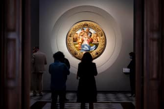 A inside view of the Uffizi gallery ahead of its reopening, in Florence, Italy, 02 June 2020. Florence's famed Uffizi gallery will reopen on Wednesday June 3, with new security provisions to welcome visitors.
ANSA/CLAUDIO GIOVANNINI