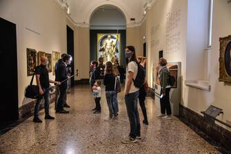 Coronavirus Riapre La Pinacoteca Di Brera A Milano Foto Sky Tg24