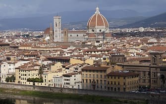 ITALY - SEPTEMBER 19:  The City of Florence, Il Duomo di Firenze, Cathedral of Florence, and the River Arno, Tuscany, Italy  (Photo by Tim Graham/Getty Images)