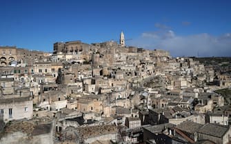MATERA, ITALY - FEBRUARY 13: A general scenes of the 'Sassi di Matera'. Matera is a city in Southern Italy which is the 2019 European Capital of Culture on February 13, 2019 in Matera, Italy. (Photo by Vittorio Zunino Celotto/Getty Images)