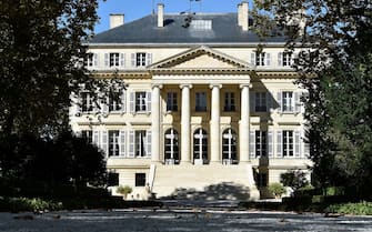 A picture taken on October 5, 2017 shows the Chateau Margaux, a 262 hectar wine estate located on the PDO Margaux, in Margaux in the Medoc, near Bordeaux. 
Le ChÃ¢teau Margaux is a Â« premier grand cru classe Â» (top Ranked Crus of Bordeaux) according to the famous Bordeaux Wine Official Classification of 1855 / AFP PHOTO / GEORGES GOBET        (Photo credit should read GEORGES GOBET/AFP via Getty Images)