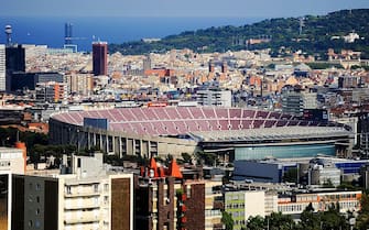 176742923 BARCELONA, SPAIN - AUGUST 18: A general view of the Camp Nou Stadium prior to the La Liga match between FC Barcelona and Levante UD on August 18, 2013 in Barcelona, Spain. (Photo by David Ramos/Getty Images)