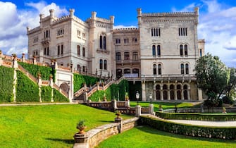 One of the most beautiful castles of Italy - Miramare in Trieste