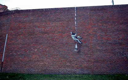 Murales detenuto in fuga da carcere Reading: è ultima opera di Banksy?