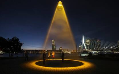 Rotterdam, un “sole urbano” per ripulire gli spazi dal covid