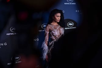 CANNES, FRANCE - MAY 19: Leyna Bloom attends the Kering and Cannes Film Festival Official Dinner at Place de la Castre on May 19, 2019 in Cannes, France. (Photo by Anthony Ghnassia/Getty Images for Kering)