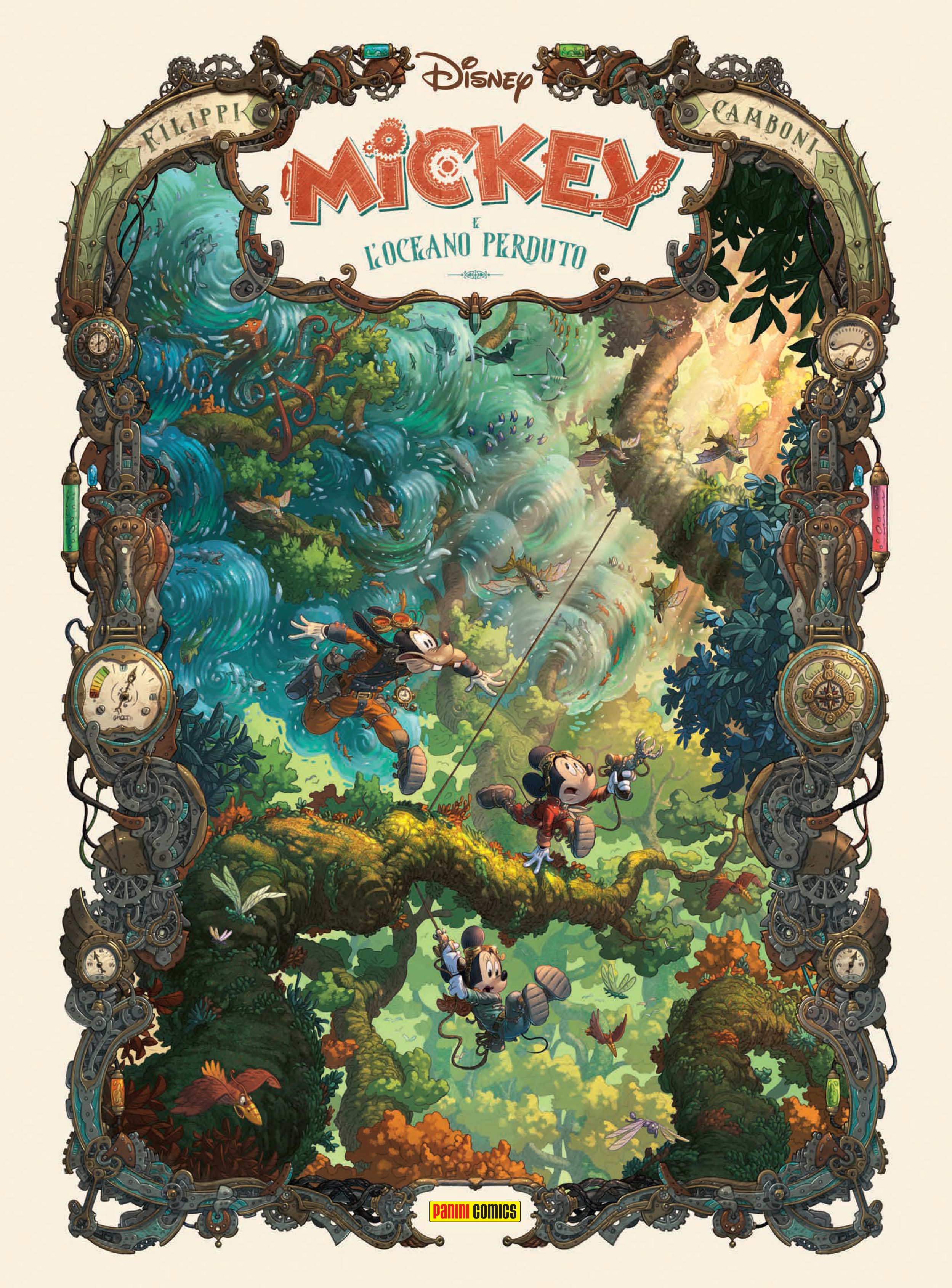 Silvio Camboni e Denis-Pierre Filippi, "Mickey e l'Oceano Perduto", Panini Comics, 72 pagine, 14,90 euro Mickey