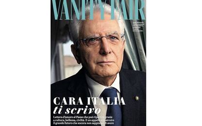Mattarella in copertina su Vanity Fair: "Ripartenza da cultura e arte"