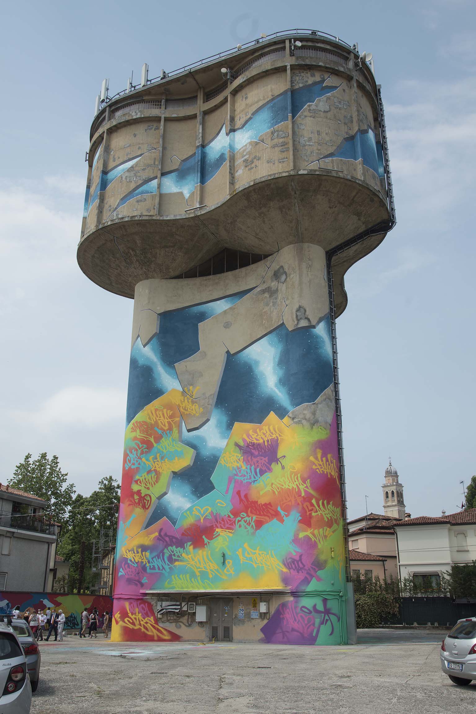 La Cremerie, il murales più grande d'Italia