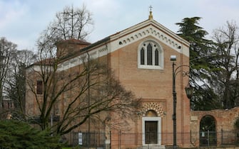 Cappella degli Scrovegni, affreschi di Giotto. Assegnazione del secondo Sito Unesco per la citta di Padova.    24 Luglio 2021. Padova  ANSA/NICOLA FOSSELLA
