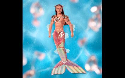 Ken di Barbie diventa sirenetto: il modello inclusivo dalla pinna rosa