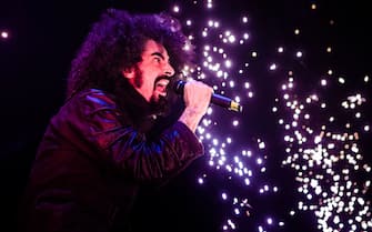 1074721800 Italian rapper Caparezza performs live at Mediolanum Forum in Milan, Italy, on 06 December 2017 (Photo by Mairo Cinquetti/NurPhoto via Getty Images)