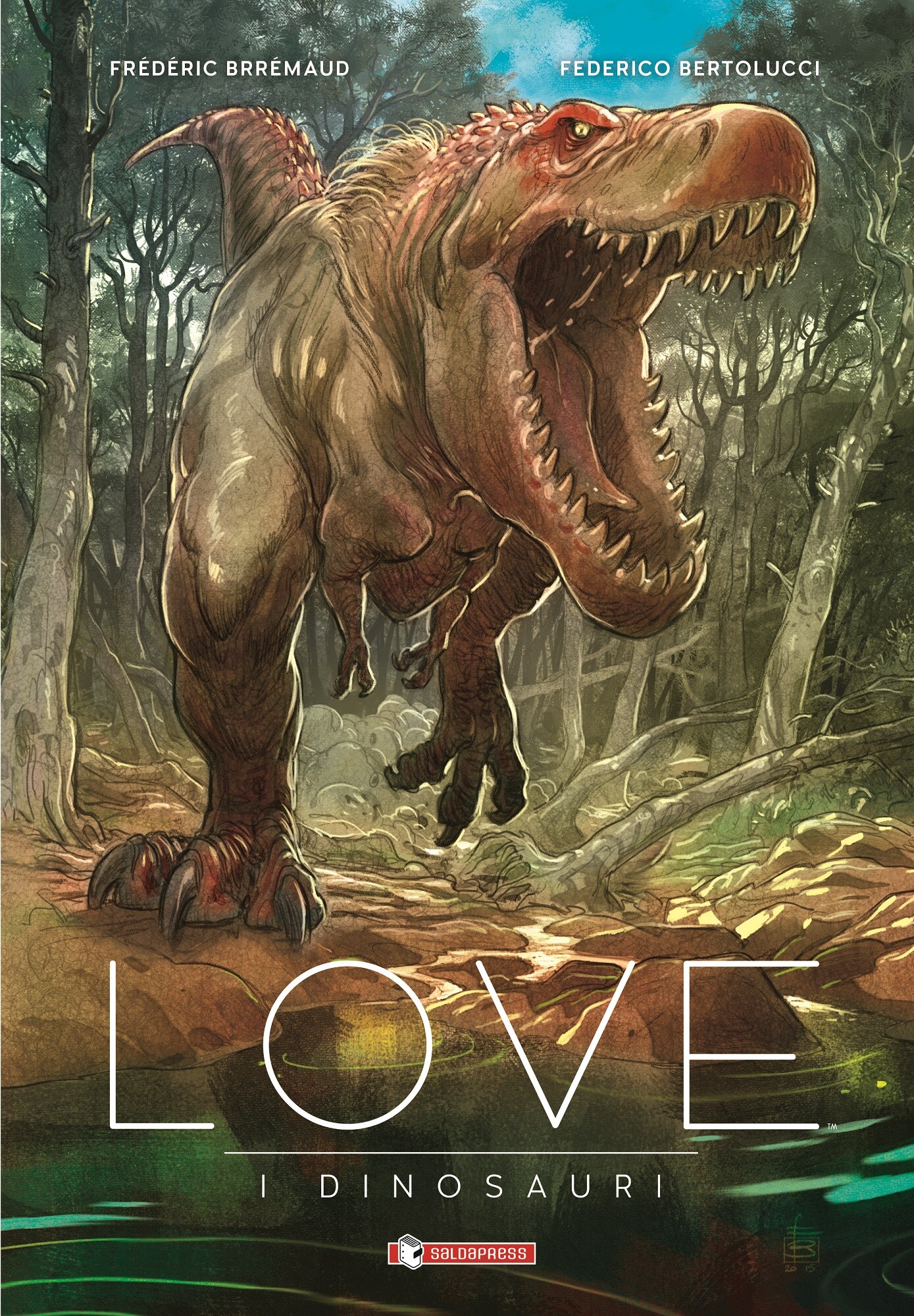 Love - I Dinosauri, Frédéric Brrémaud e Federico Bertolucci, Saldapress, 96 pagine, 19,90 euro Love I Dinosauri
