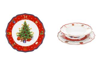 Set tre pezzi in porcellana Set tre pezzi in porcellana