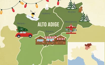 Alto Adige, i cinque mercatini originali di Natale tra storia e design
