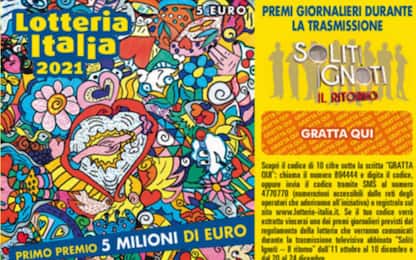 Lotteria Italia, primo premio da 5 milioni a Roma: biglietti vincenti