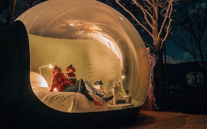 San Valentino sotto le stelle, festeggiare in una Bubble room 
