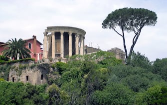 Tempio di Vesta a Villa Gregoriana