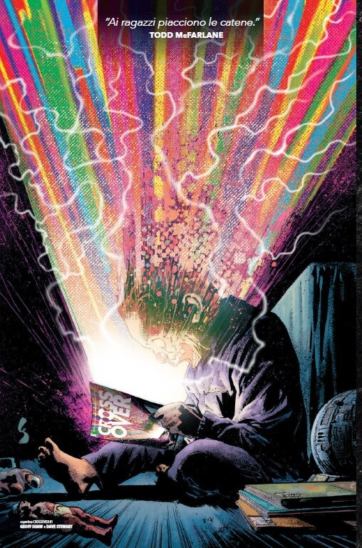 Donny Cates, Geoff Shaw, Dee Cunniffe, John J. Hill, Crossover 1. Ai ragazzi piacciono le catene, Saldapress, 176 pagine, 19,90 euro