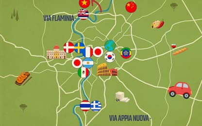 Giro del mondo in un piatto, viaggio tra i ristoranti etnici di Roma