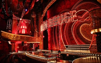 NEW YORK, NY - JULY 09:  Derek McLane scenic design for "Moulin Rouge!" The Broadway Musical at the Al Hirschfeld Theatre on July 9, 2019 in New York City.  (Photo by Walter McBride/Getty Images)