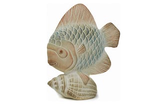 Pesce in ceramica