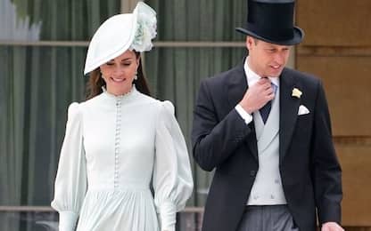 William e Kate al Garden Party di Buckingham Palace. FOTO