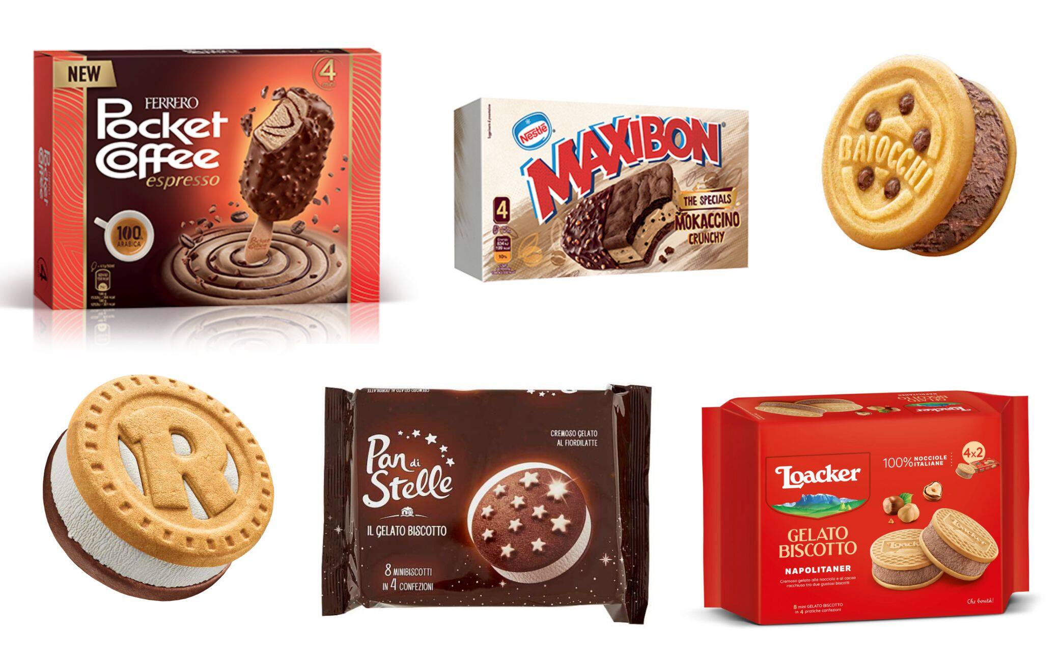 Gelati 2022, le novità dell'estate dal Pocket Coffee al Pan di Stelle