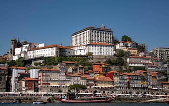 PORTO, PORTUGAL - 2022/05/04: General view of the harbor area of the city of Porto. (Photo by Jorge Castellanos/SOPA Images/LightRocket via Getty Images)