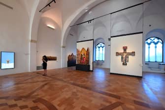PERUGIA, ITALY - JUNE 30: General view of the Umbria National Gallery Museum's new setup inauguration on June 30, 2022 in Perugia, Italy. (Photo by Roberto Serra - Iguana Press/Getty Images)