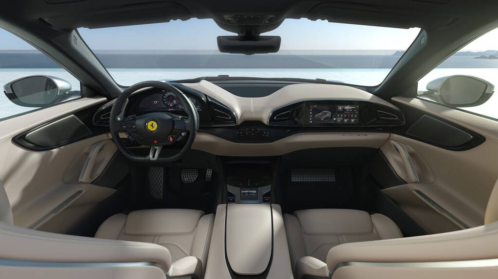 Gli interni della Ferrari Purosangue