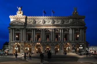 PARIS, FRANCE - OCTOBER 12: General view of Opera Garnier, which is part of the real-life locations for the Netflix TV Series "Emily In Paris" featuring actress Lily Collins, on October 12, 2020 in Paris, France. (Photo by Edward Berthelot/Getty Images)