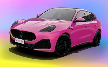 Maserati Barbie, il Suv Grecale rosa in edizione limitatissima