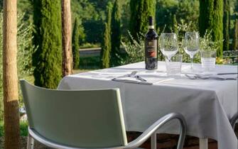 una tavola del ristorante