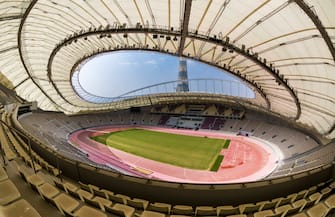 Khalifa International Stadium on 28 February 2018, Doha, Qatar