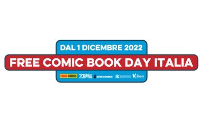 Il Free Comics Book Day sarà l'1 dicembre 2022: i titoli in omaggio