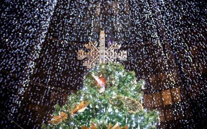 Albero di Natale a Milano, il 6 dicembre l'accensione. FOTO