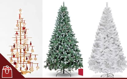 Vero, bianco o di legno: migliori alberi di Natale su Amazon nel 2022