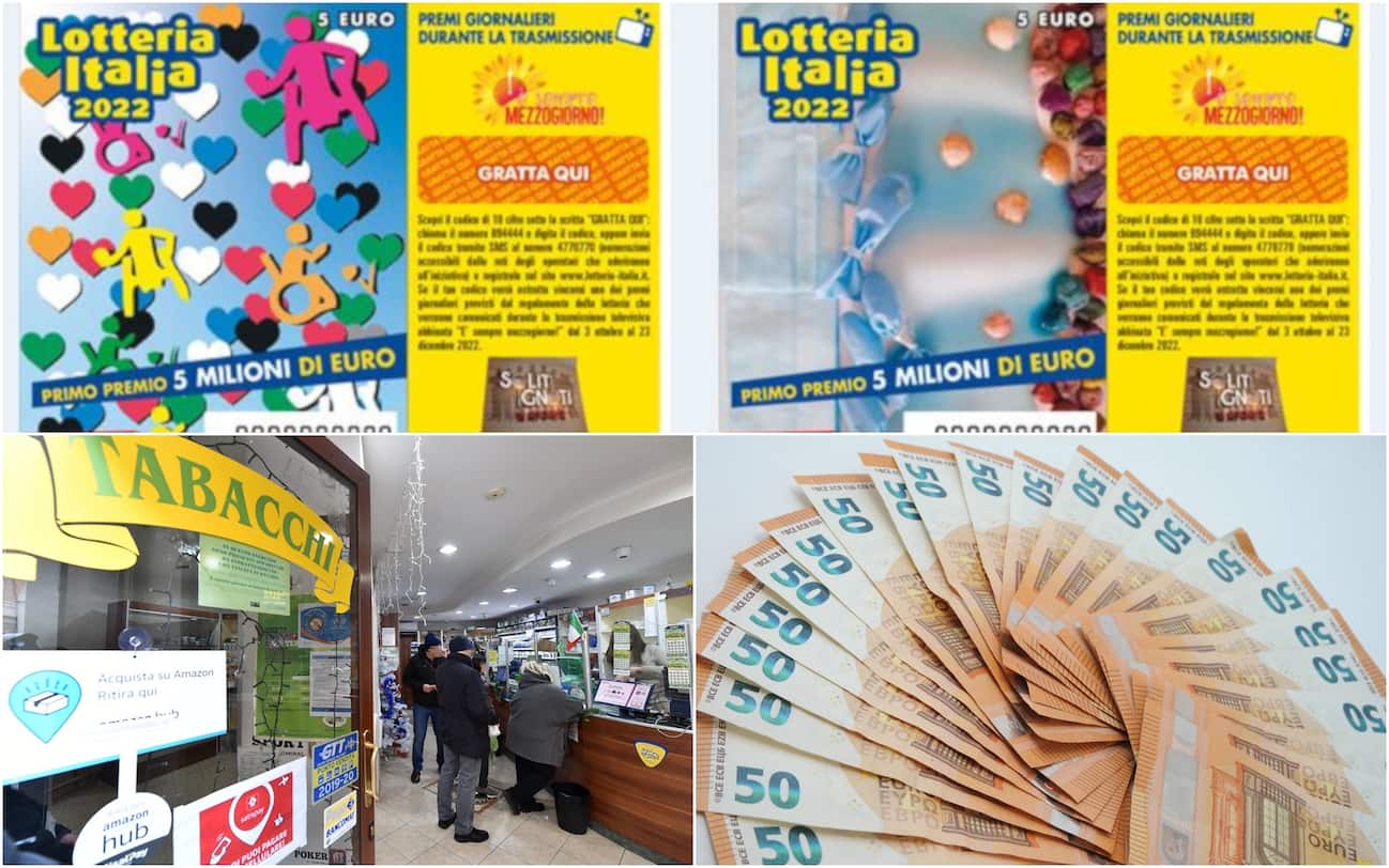 Lotteria Italia 2023, i biglietti vincenti dell'estrazione del 6