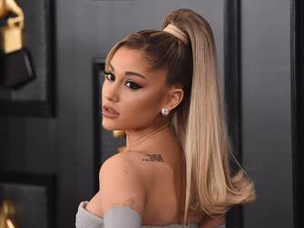 Ariana Grande attending the 2020 GRAMMY Awards held at Staples Center in Los Angeles, California.