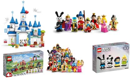 Lego, i set per celebrare i 100 anni di Disney