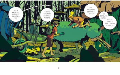 Essere Montagna, il fumetto di Jacopo Starace tra Miyazaki e Druckmann