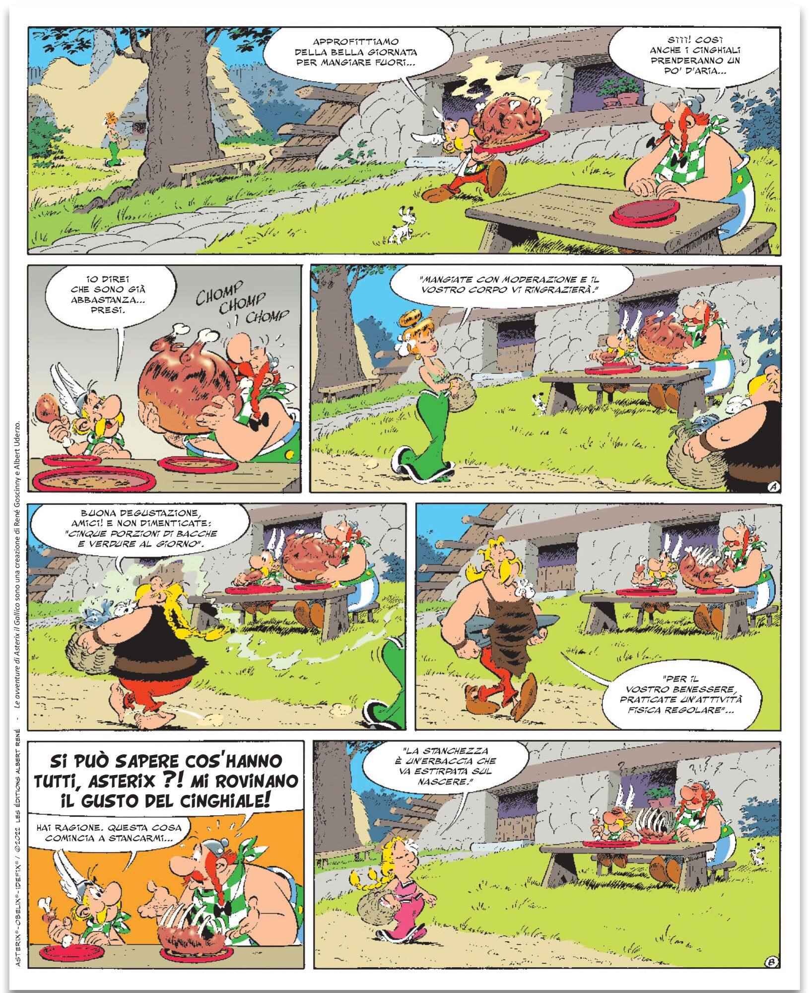 Asterix e l'Iris Bianco