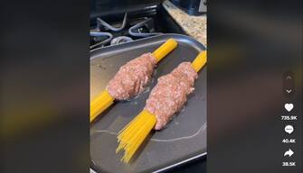Spaghetti con carne